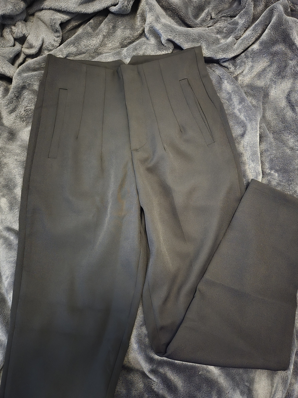 Men's Black Dress Pants - Classic Tailored Fit